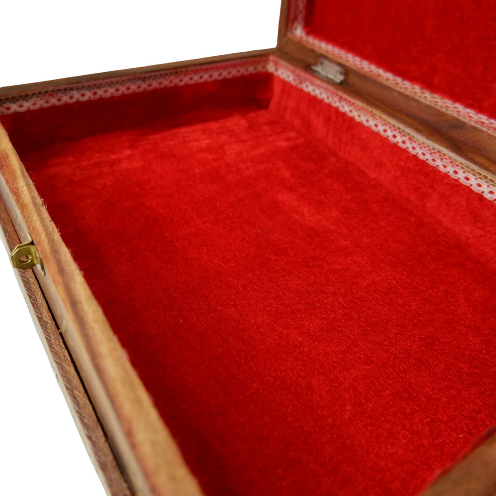 Ramayan & Gita box Foldable Wooden Holy Book Stand